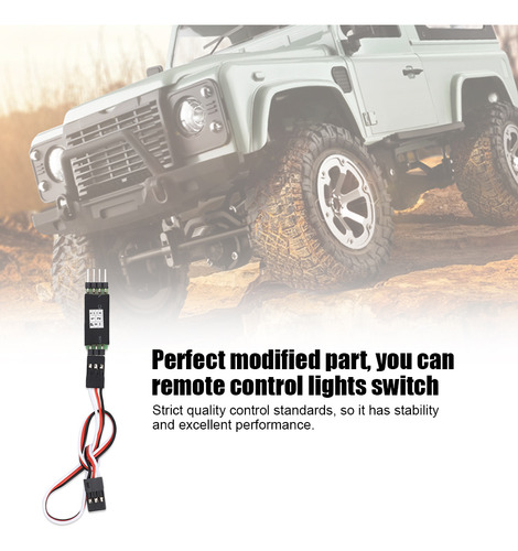 Interruptor Controlado Para Receptor Luz Coche Rc 3 Piezas
