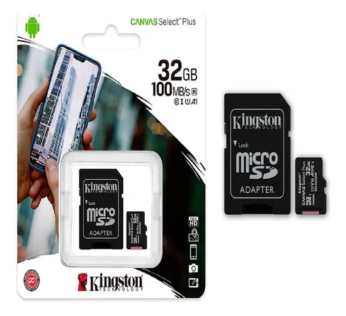 Sdcs2/32gb Memoria Micro Sd 32gb Kingston          