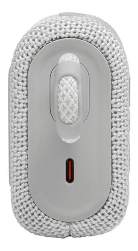 Parlante JBL Go 3 portátil con bluetooth waterproof white
