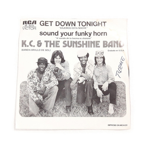 Kc & The Sunshine Band - Get Down Tonight - Sencillo 7