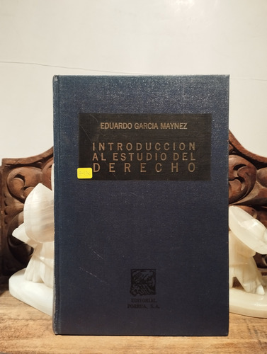Introducción Al Estudio Del Derecho. (Usado)