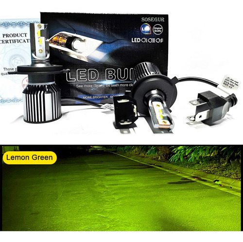 Ampolleta Mini Turboled Canbus Csp H4 8000lm /sosegur