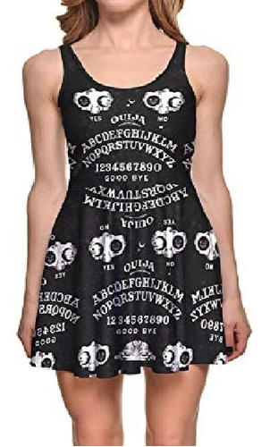 Vestido Gotico Skulls Ouija Calaveras Lolita Gotico Darks