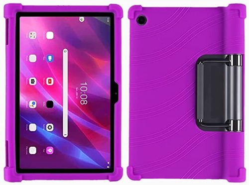 Funda De Silicona Lenovo Yoga Tab 11 Yt-j706f De 11¨ Lila