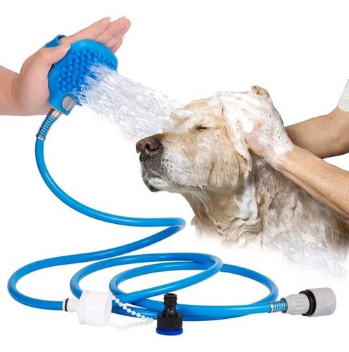 Cepillo De Baño Multifuctional Para Mascotas Lavado De Ducha