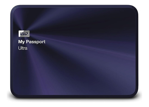 Wd 1tb Azul Negro My Passport Ultra Metal Edition Disco Duro