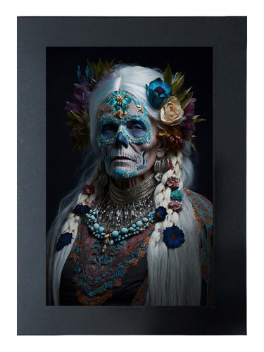 Cuadro De Catrina La Calavera Garbancera Día De Muertos #29