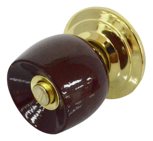 Chapa Bola Alcoba P/madera Uduke Color Vinotinto