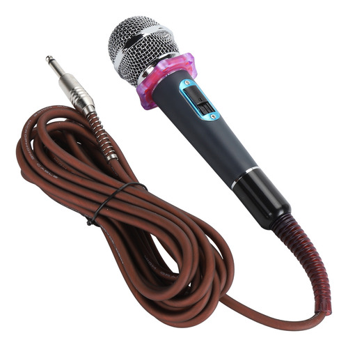 Micrófono De Mano Para Cantar Con Cable Clear Sound, Aleació
