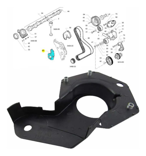 Tapa De Ditribucion Posterior Daily Iveco 504010962