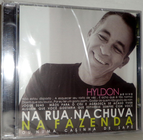 Cd Hyldon - Ao Vivo Na Rua Na Chuva Na Fazenda