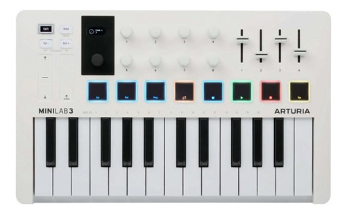 Teclado Controlador Arturia Minilab 3 White + +