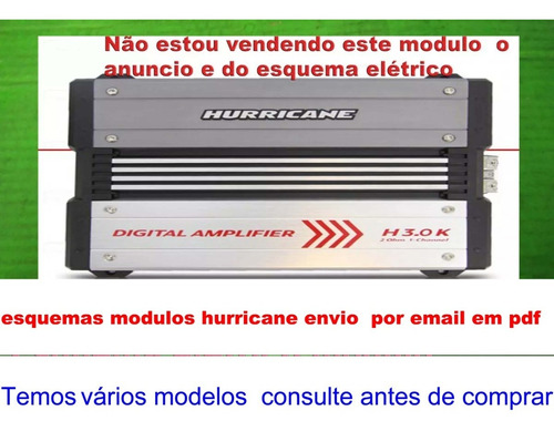 Esquema Elétrico Modulo Hurricane Hd 2800 Hd2800 Em Pdf