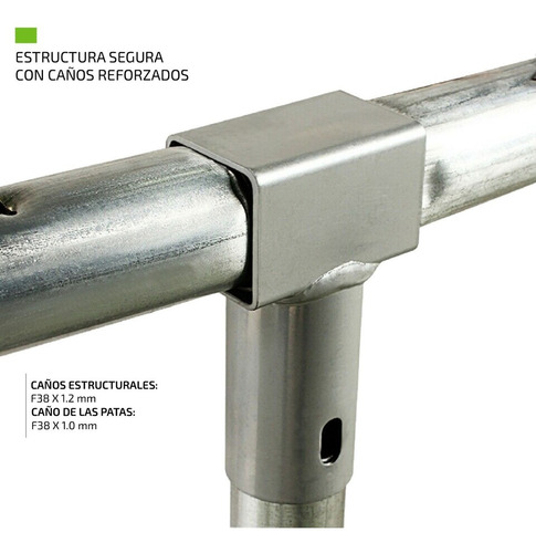 Imagen 8 de 10 de Cama Elastica Femmto 2.44 Metros Con Red Protectora 120 Kg