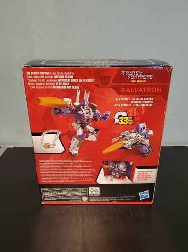 Galvatron Studio Series 86 Transformers The Movie Hasbro Galvatron Azul (Usado)