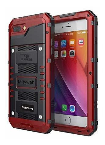 Caja Impermeable Mitywah Para iPhone 7/8 Plus, Duty 8b4xi