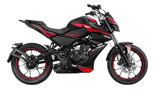 Moto Ssenda Viper 200 Nks Negro/rojo