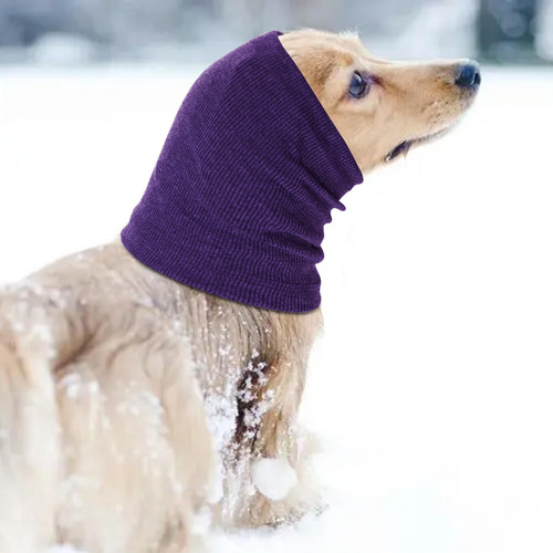 Orejeras Para Mascotas Contra Ruido Medium-violeta