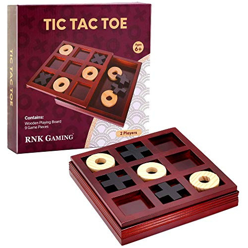 Juegos De Madera Tic Tac Toe Juego De Mesa Para Niños 2d2ga