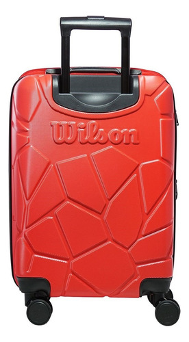 Valija Wilson Carry On Chica Cabina 20pu Viaje Balija Maleta Color Rojo Lisa