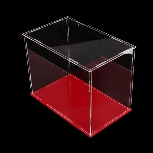 Caja De Presentación A Prueba De Polvo Para Juguetes De Bloq