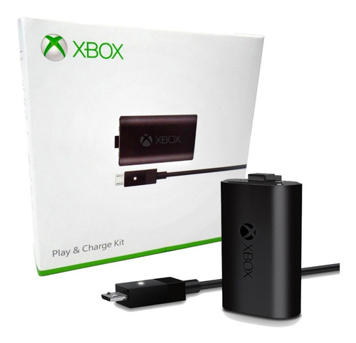 Imagen 1 de 5 de Kit Carga Y Juega Xbox One Original Microsoft Nuevo Modelo
