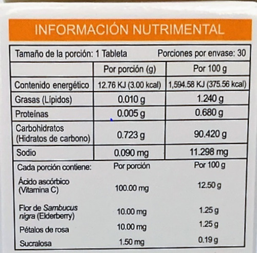 Vitamina C-kids 30 Tabs Biomiral Envio Full