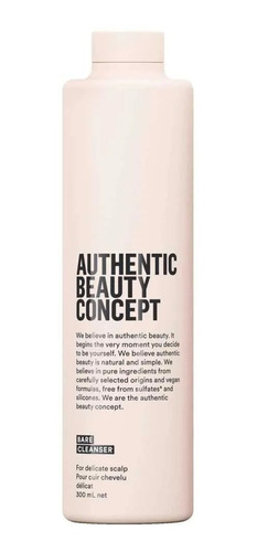 Aunthentic Beauty Concept Shampoo Bare Cleanser X 300ml