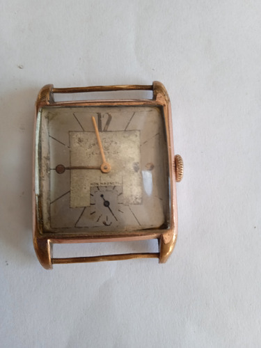 Antiguo Reloj Cuerda Manual Funciona Impecable