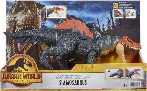 Jurassic World - Siamosaurus Acción Masiva - Hdx51