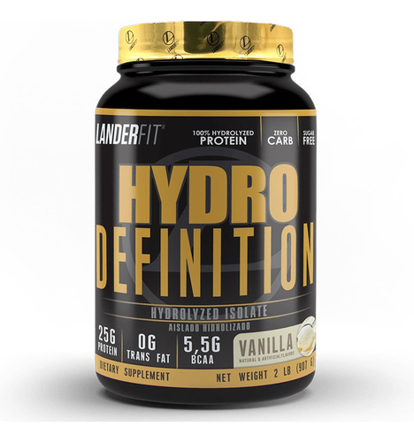 Hydro Definition Zero Carb Vainilla 2 Lbs Landerfit