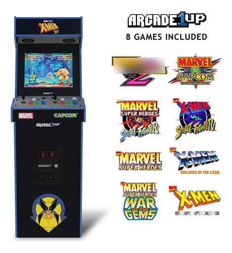 Máquina Arcade Marvel Vs. Capcom Más De 8 Juegos Clásicos