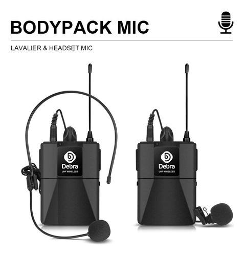 Sistema Audio Au400 Pro Uhf 4 Canales Micrófonos Inalámbrico
