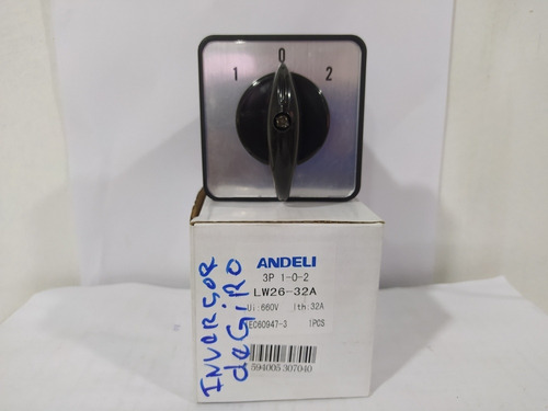 Inversor De Giro Modelo Lw26-32a Marca Andeli Ver 32amp 