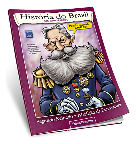 História do Brasil em quadrinhos (Coleção - 2 volumes), de Editora Europa. Editorial Editora Europa Ltda., capa mole em português, 2021