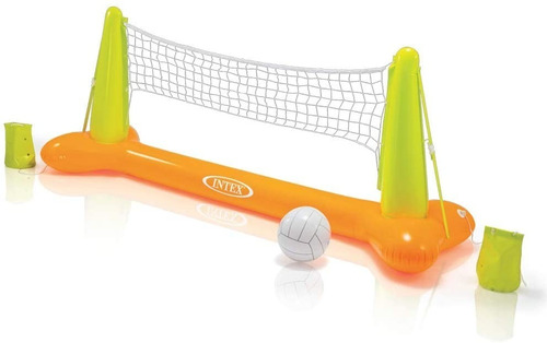 Juego Inflable Flotante De Voleibol Para Alberca Pool Index