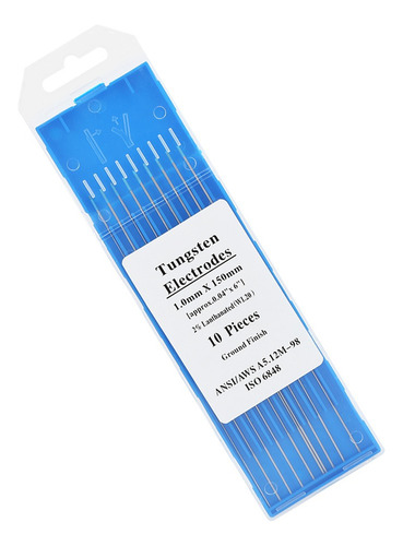 10pcs /box Wl20 Electrodo De Tungsteno Profesional Tig Rod