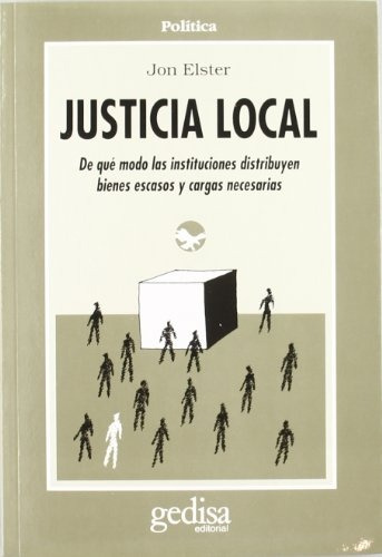 Justicia Local, Elster, Ed. Gedisa