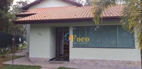 Chácara Com 3 Dormitórios À Venda, 1000 M² Por R$ 1.750.000,00 - Condomínio Parque São Gabriel - Itatiba/sp - Ch0187