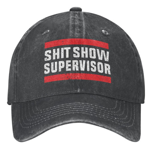 Bather Hat Shit Show Supervisor Hat Hombres Gorras Béisbol