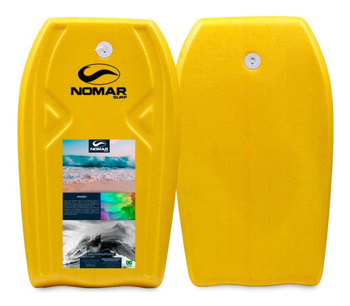Prancha De Bodyboard Modelo Infantil Amarela P