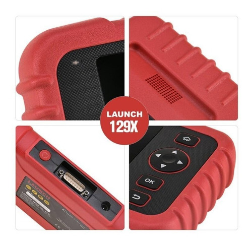 Imagen 3 de 5 de Scanner Launch 129x Completo + 8 Adaptadores Obd2