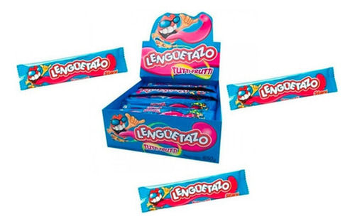 Caramelos Masticables Lenguetazo Tutti-frutti X50 Unidades