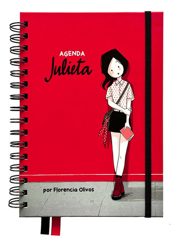 Agenda Julieta Tapa Roja