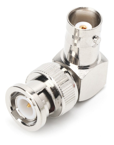 Adaptador De Cable Coaxial Del Rf En Forma De L Bnc Macho Án