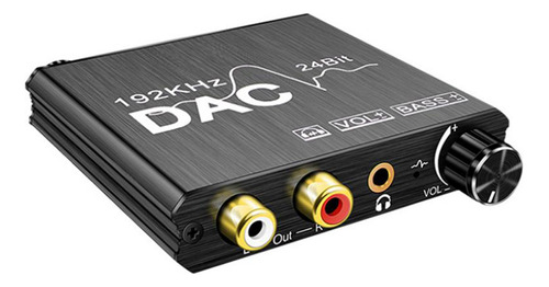 Convertidor De Audio Digital A Analógico De 192 Khz Con Bajo