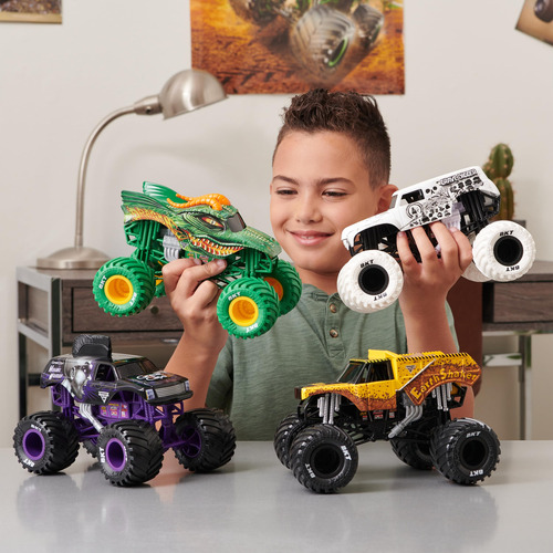 Monster Truck Monster Jam Grave Digger 1 Fundido A Presión P