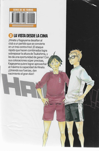 Imagen 2 de 3 de Haikyu #02 - Haikyû!! (ivrea Argentina)