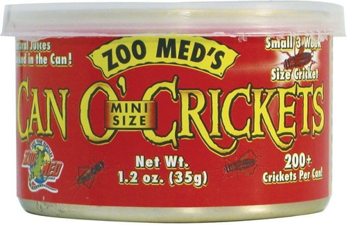 Snack Grillos En Lata 35g Can O'crickets Para Erizo