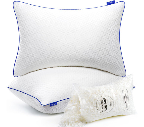 Viewstar Almohadas Firmes De Espuma Viscoelástica Triturada,